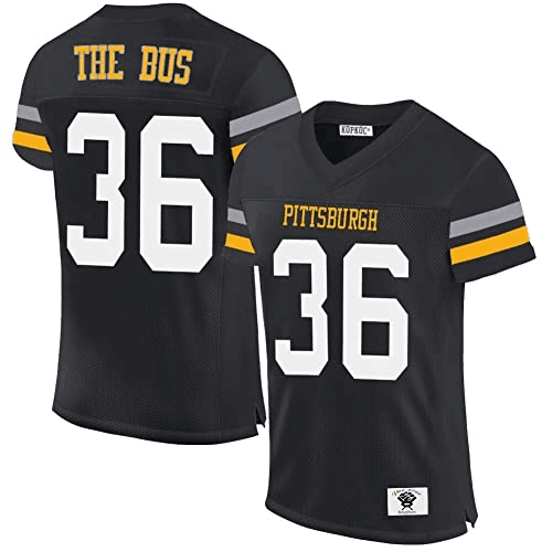 Men Pittsburgh Steelers 36 The Bus black 2024 Nike Limited NFL throwback Jersey